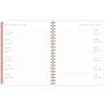 Leah Bisch Academic Year Weekly/Monthly Planner, Floral Artwork, 11" x 9.25", Multicolor Cover, 12-Month: July 2024-June 2025