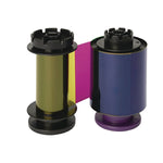 R5F208A100 YMCKO Color Ribbon, Black/Cyan/Magenta/Yellow