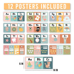Hadley Designs 14" Letters and Numbers, 12/Set (HDDX004BDT9M3)