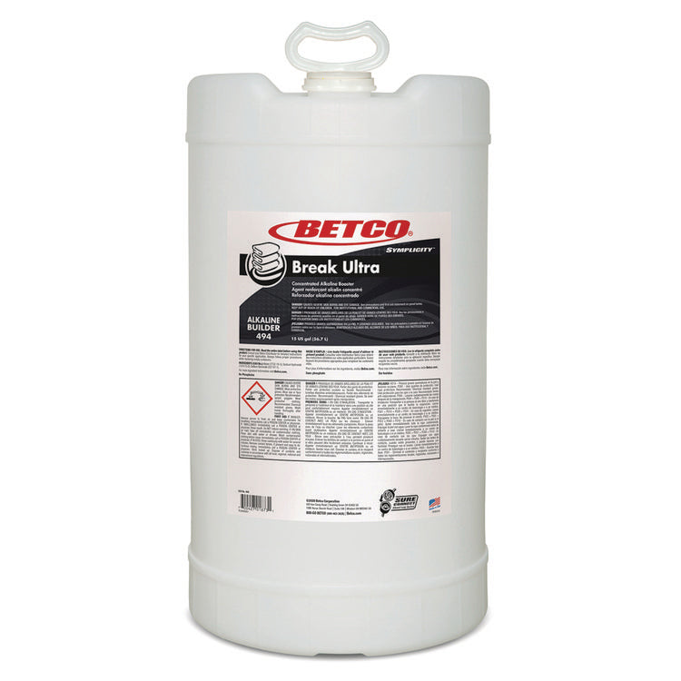 Symplicity Break Ultra Alkaline Booster, 15 gal Drum