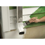 Bulls Eye 1-2-3 Water-Base Primer, Interior/Exterior, Flat White, 1 gal Bucket/Pail, 4/Carton
