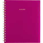 Harmony Weekly/Monthly Poly Planner, 8.88 x 7.69, Purple/Gold Cover, 13-Month (Jan to Jan): 2025 to 2026