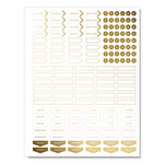 Workstyle Weekly/Monthly Planner, 11 x 9.38, Brown/Gold Cover, 12-Month (Jan to Dec): 2025