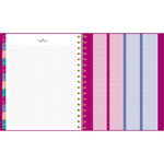 Harmony Weekly/Monthly Poly Planner, 8.88 x 7.69, Purple/Gold Cover, 13-Month (Jan to Jan): 2025 to 2026