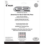 G2 Premium Gel Pen, Retractable, Fine 0.7 mm, Assorted Ink and Barrel Colors, 10/Pack