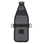 Arsenal 5568 Belt Loop Tool Pouch with Device Holster, 4 Compartments, 5 x 2 x 8.5, Polyester, Gray