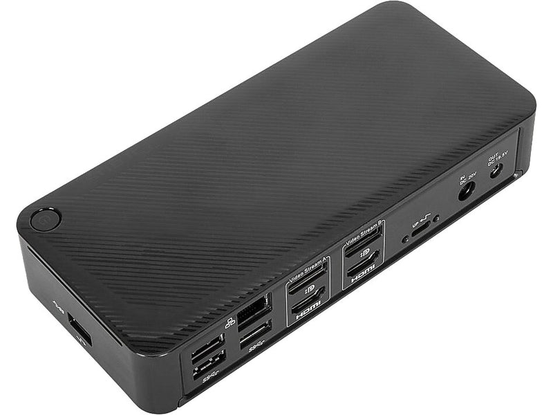 Targus Universal DV4K Docking Station with 100W Power Delivery for Laptop (DOCK182USZ)
