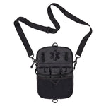 Arsenal 5717 Convertible Nurse Belt Bag, 10 Compartments, 7 x 10, Nylon, Black
