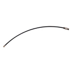 Arsenal 5719 Wire Cable Key Ring, 1.88" dia, Iron, Black, 10/Pack