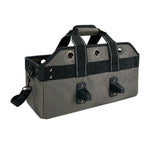 Arsenal 5844 Bucket Truck Tool Bag with Tool Tethering Attachment Points, 18 x 7.5 x 7.5, Polyester, Gray
