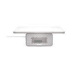 Kensington FreshView Wellness Monitor Stand with Air Purifier, For 27" Monitors, White (KMW55460)
