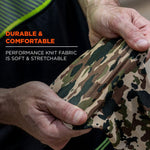 Chill-Its 6695 Sun Protection Arm Sleeves, Polyester/Spandex, Medium/Large, Camo
