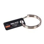 Squids 3785 Split Ring Tool Attachment, 2 lb Max Working Capacity, 1.5" dia, Silver, 10/Pack