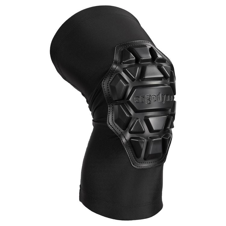 ProFlex 550 Padded Knee Sleeves with 3-Layer Foam Cap, Slip-On, Large/X-Large, Black, Pair