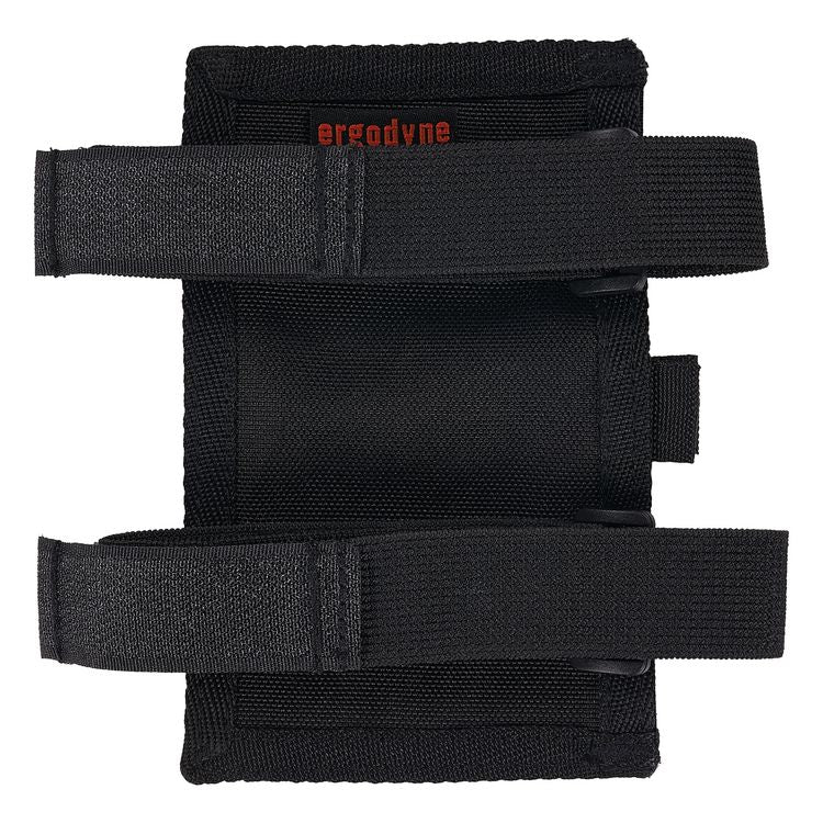 Squids 3390 Dual Band Arm ID/Badge Holder with Hook-and-Loop Closure, Vertical, Black, 3.75 x 5.75, 2.75 x 4.75 Insert