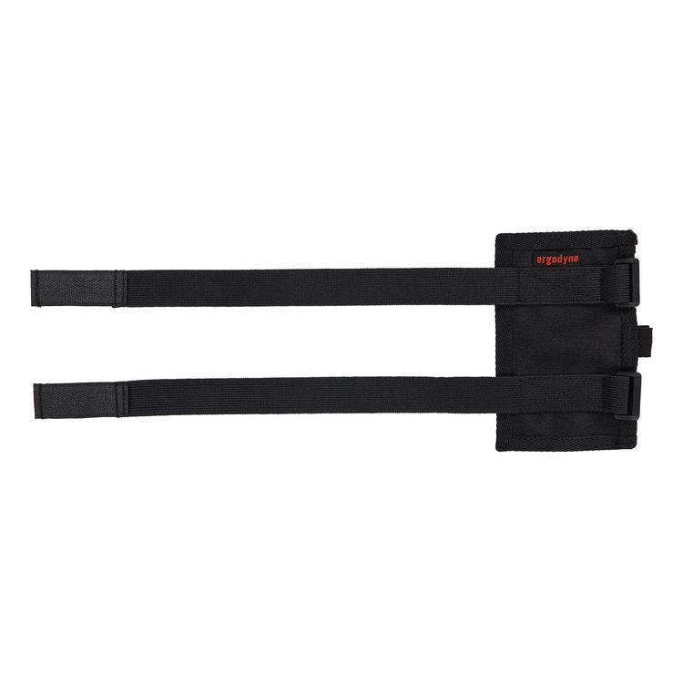 Squids 3390 Dual Band Arm ID/Badge Holder with Hook-and-Loop Closure, Vertical, Black, 3.75 x 5.75, 2.75 x 4.75 Insert