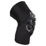 ProFlex 550 Padded Knee Sleeves with 3-Layer Foam Cap, Slip-On, X-Large+, Black, Pair