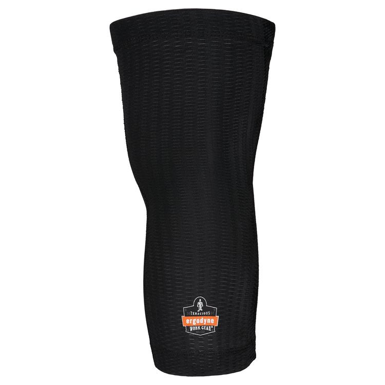 ProFlex 550 Padded Knee Sleeves with 3-Layer Foam Cap, Slip-On, Small/Medium, Black, Pair