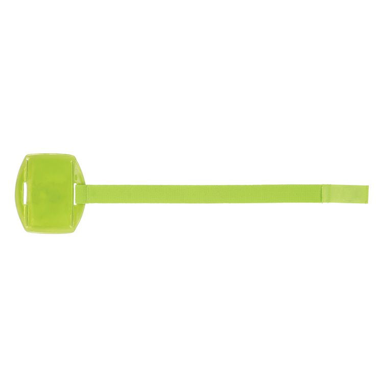 Squids 3386 Arm Band ID/Badge Holder, Vertical, Lime, 3.75 x 4.25 Holder, 2.5 x 4 Insert, 10/Pack