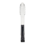Dura-Kool Tongs, Stainless Steel, 9.5", Silver/Black