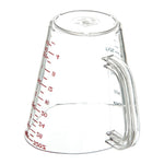 Commercial Measuring Cup, 1 qt, Plastic, Clear