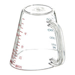 Commercial Measuring Cup, 1 pt, Plastic, Clear
