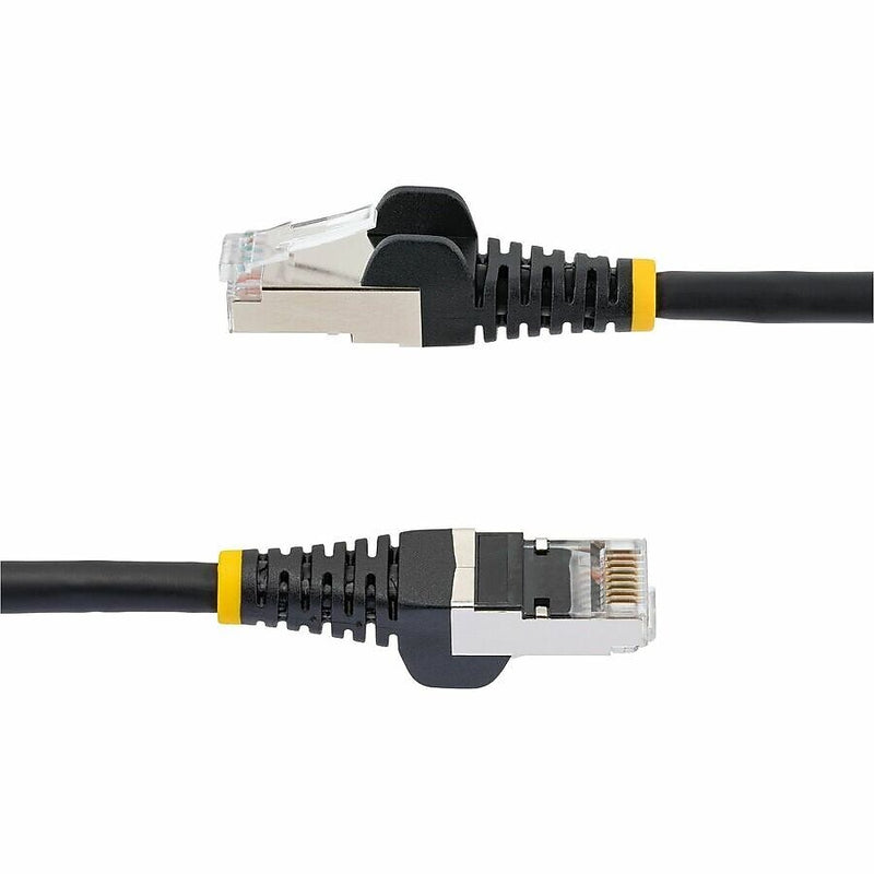 StarTech.com 75 ft CAT-6a Ethernet Cable, 27 AWG, Black (NLBK-75F-CAT6A-PATCH)