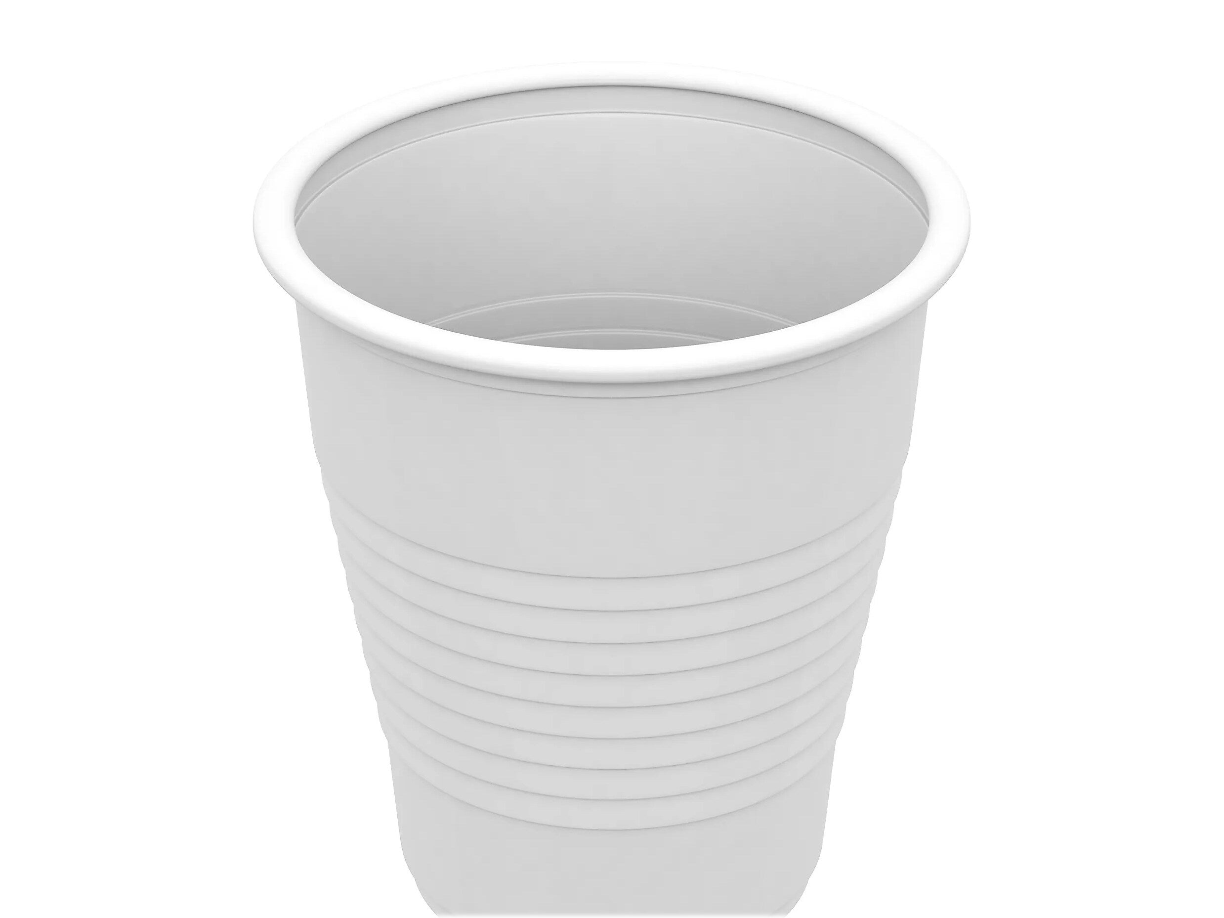 Dynarex 5 oz. Plastic Disposable Cup, White, 50/Pack, 20 Packs/Carton (4236)