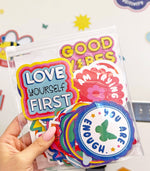 Carson Dellosa Education We Stick Together Vinyl Stickers, Assorted Designs, 100/Pack (CDP168322)