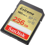 SanDisk Extreme 256GB SDHC Memory Card, Class 10, U3, V30, (SDSDXVV-256G-ANCIN)