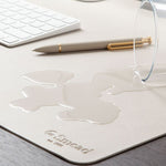 Vegan Leather Desk Pads, 36 x 17, SandStone