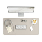 Vegan Leather Desk Pads, 36 x 17, SandStone