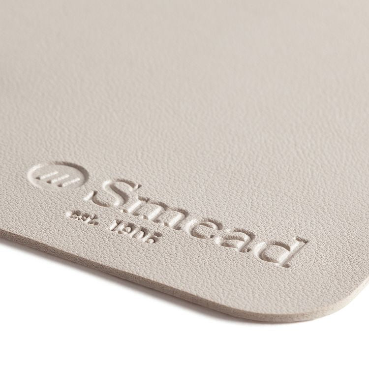 Vegan Leather Desk Pads, 36 x 17, SandStone