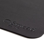Vegan Leather Desk Pads, 36 x 17, Charcoal