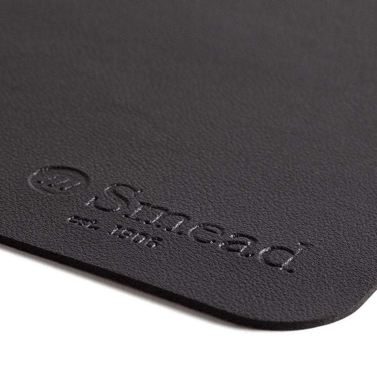 Vegan Leather Desk Pads, 36 x 17, Charcoal
