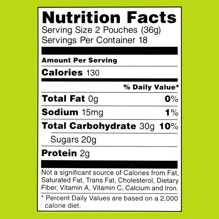 SpongeBob Squarepants Giant Krabby Patties Gummy Candy, Fruity, 0.63 oz Packet, 36/Bag, 2/Carton