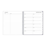 Planning Calendar BS Rue Du Flore Frosted PP 8x10 RY26 Monthly Safety Wirebound -