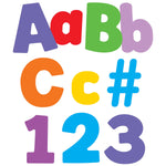 Carson Dellosa 4" Color Splash Combo Pack EZ Letters and Numbers, Multicolored, 219/Pack, 3 Packs/Bundle (CD-130098-3)
