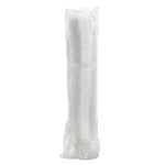 PET Cold Cup Lids, Fits 14 to 24 oz Cold Cups, Plastic, Clear, 1,000/Carton