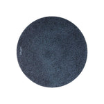 EZ Care Polishing Pad, 20" Diameter, Black/Gray, 2/Carton