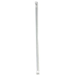 Wrapped Giant Straws, 10.25", Polypropylene, Black, 300/Pack, 4 Packs/Carton