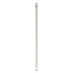 Wrapped Jumbo Straws, 10.25", Polypropylene, Red, 500/Pack, 4 Packs/Carton