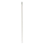 Wrapped Jumbo Straws, 10.25", Polypropylene, Red/White Striped, 500/Pack, 4 Packs/Carton