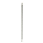 Wrapped Jumbo Paper Straws, 7.75", Paper, Black, 320/Pack, 4 Packs/Carton