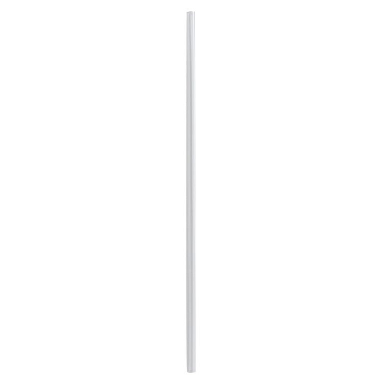 Wrapped Jumbo Straws, 10.25", Polypropylene, Clear, 500/Pack, 4 Packs/Carton