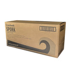 Mediumweight Polypropylene Cutlery, Spork, Plastic, Black, 1,000/Carton