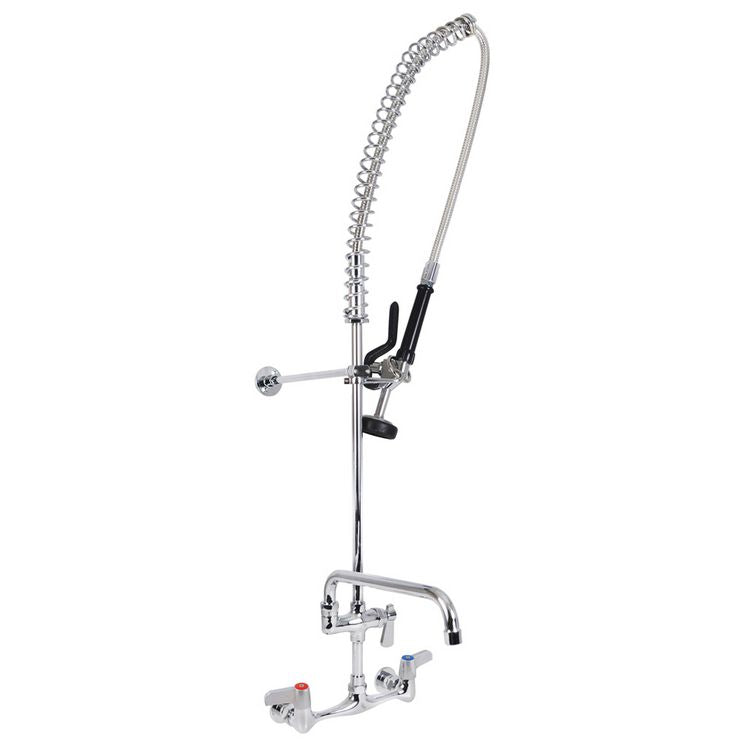 WorkForce Prerinse Add-A-Faucet, 4.62" Height/12" Reach, Chrome