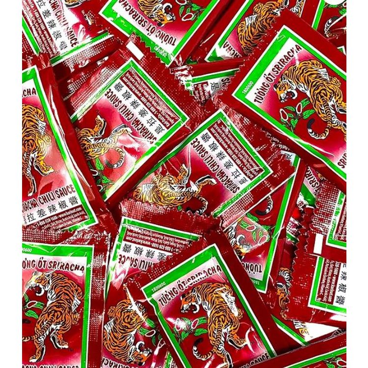 Siracha Sauce, 9 g Packet, 200/Carton