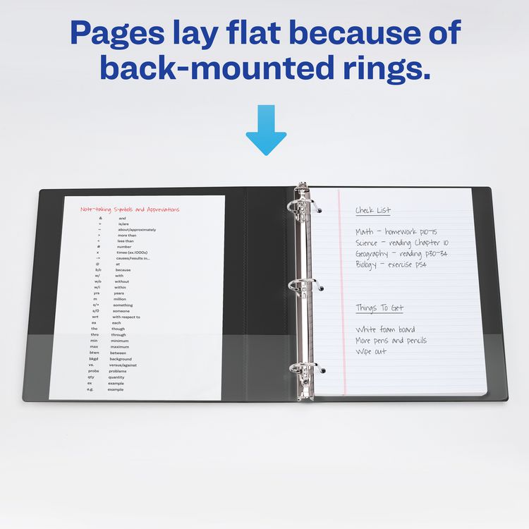 Heavy-Duty View Binder with DuraHinge and Locking One Touch EZD Rings, 3 Rings, 3" Capacity, 11 x 8.5, Red, 4/Carton