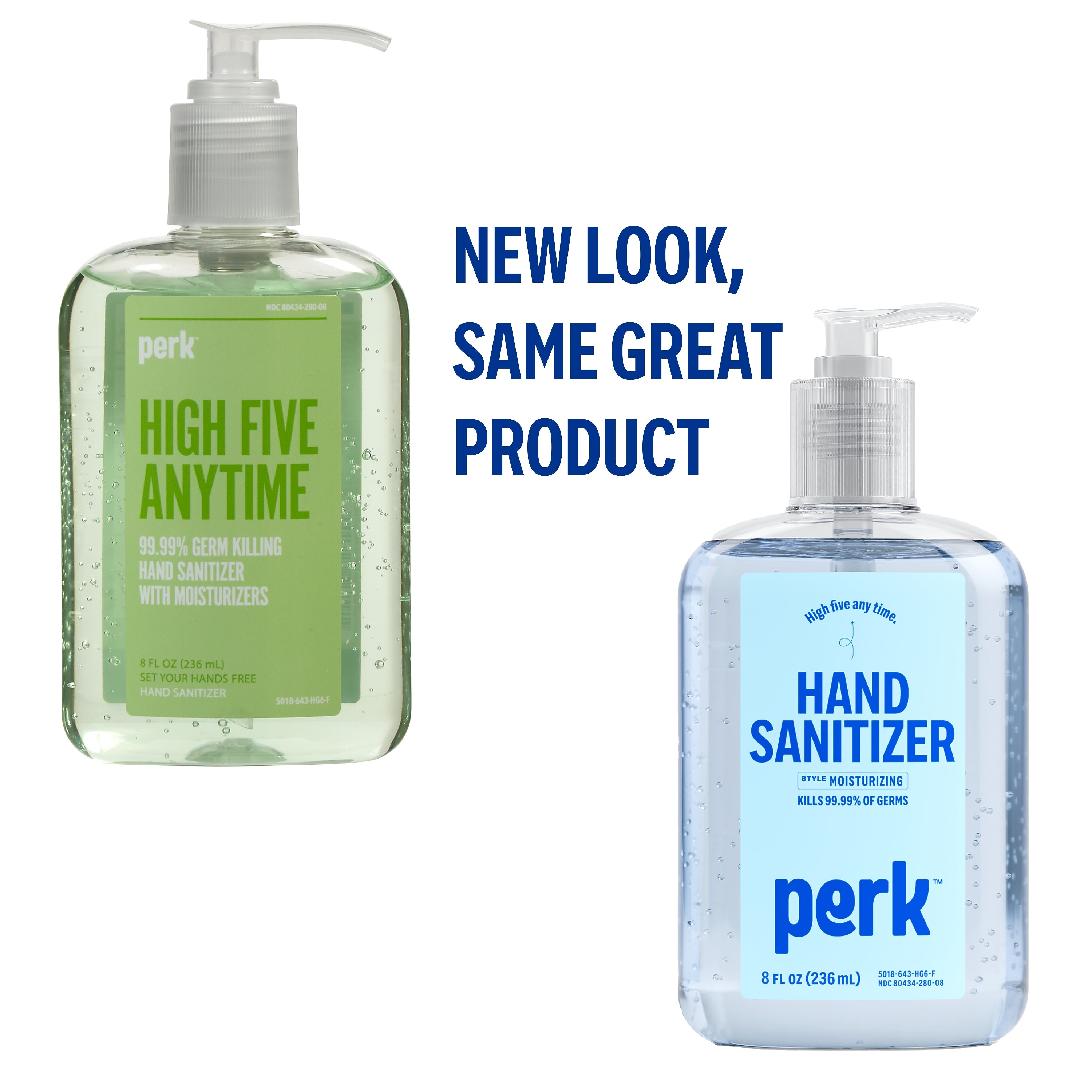 Perk 70% Alcohol Gel Hand Sanitizer, 8 oz., 12/Carton (PK55489CT)
